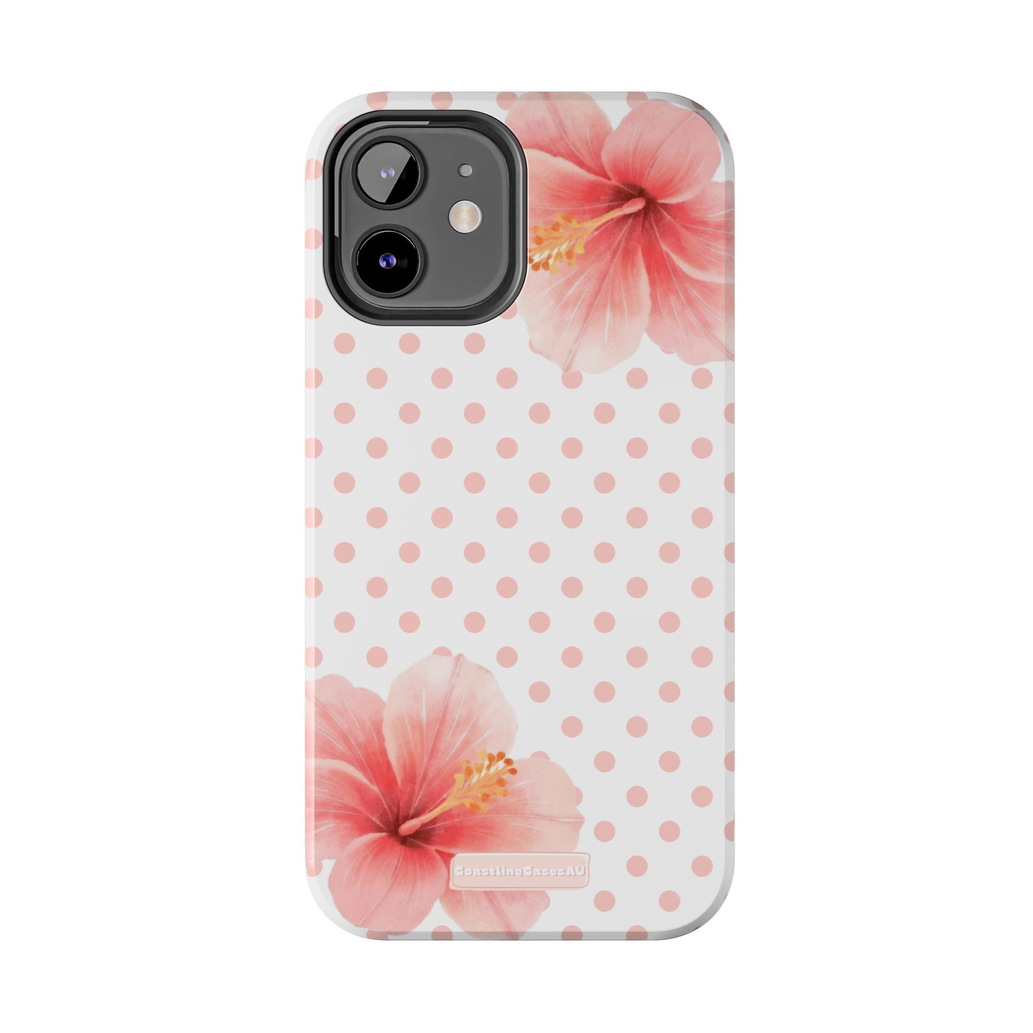 Bloom Phone Case- Mini Polka Blush